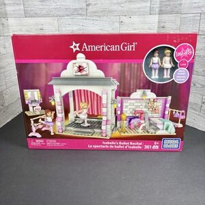Mega Bloks American Girl Isabelle's Ballet Recital Luisa 2015‎ Blocks NEW/SEALED